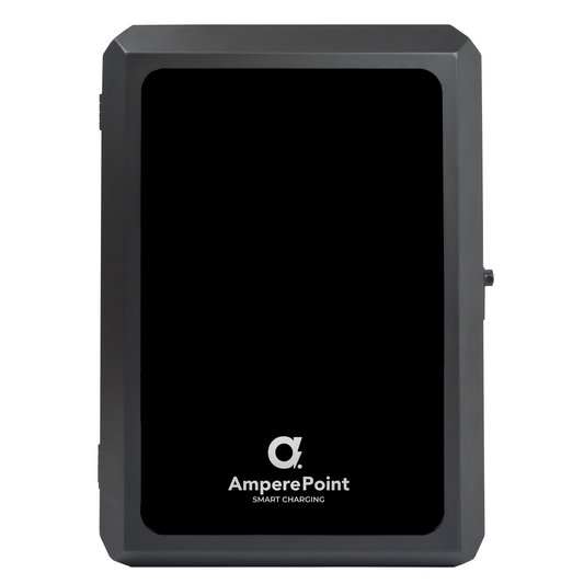 Metal Cabinet for EV Charger AMP-BOX Black